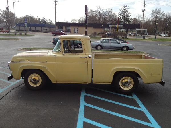 1957 Ford f100 styleside #8