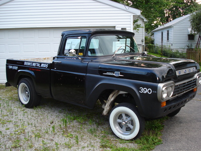 1958 Ford gasser #8